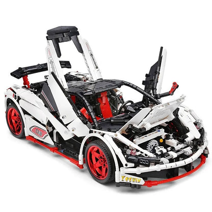 Mould King MOC Building Block Set: RC Motorized ICARUS Supercar Racing Cars 13067