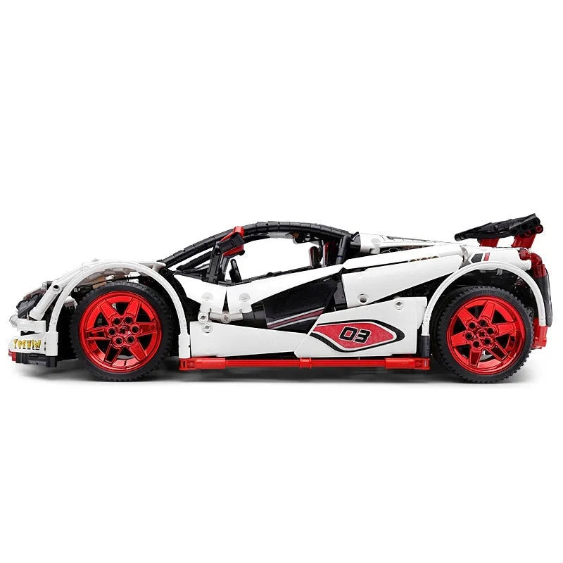 Mould King MOC Building Block Set: RC Motorized ICARUS Supercar Racing Cars 13067