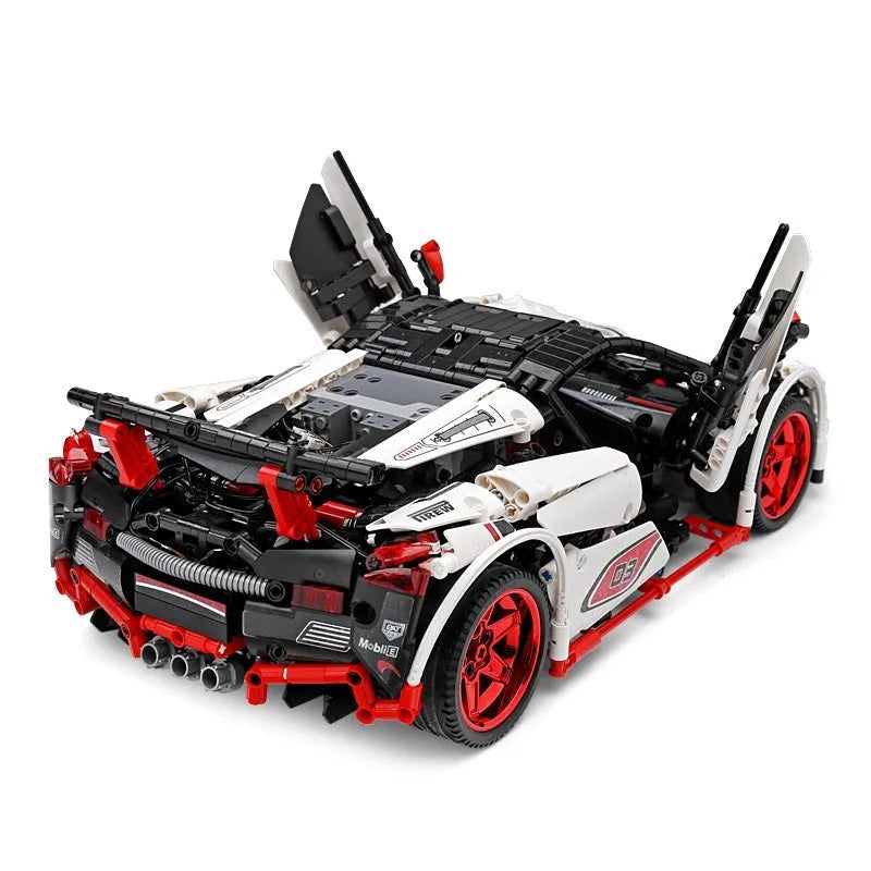 Mould King MOC Building Block Set: RC Motorized ICARUS Supercar Racing Cars 13067