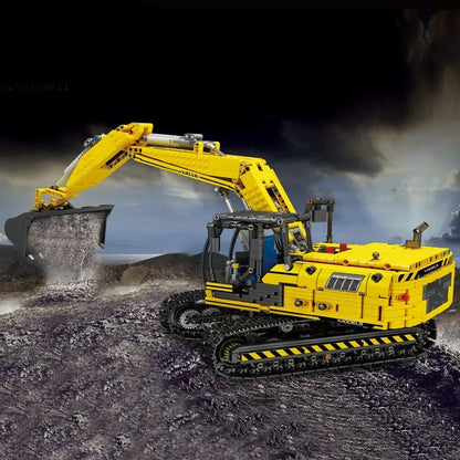 Mould King MOC Building Block Set: RC Motorized Link Belt 250 Excavator 17032