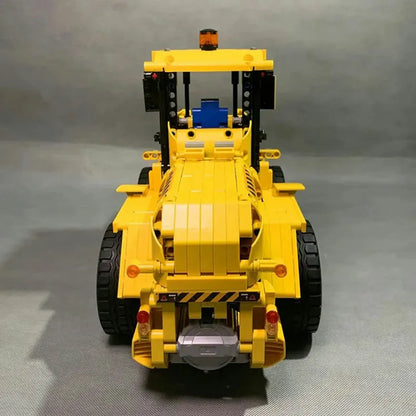 Mould King MOC Building Block Set: RC Motorized Wheel Loader Bulldozer Truck, Model K13122S