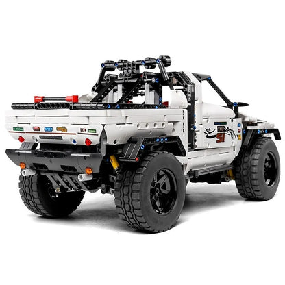 Mould King MOC Motorized Building Block Set: RC Tech Off-Road Pickup Truck Car 18005, Model K18005