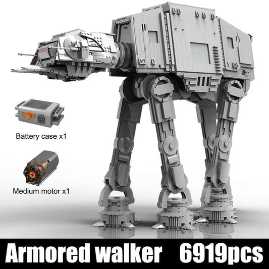 Mould King MOC Building Block Set: Star Wars 21015 UCS Motorized AT-AT Walker