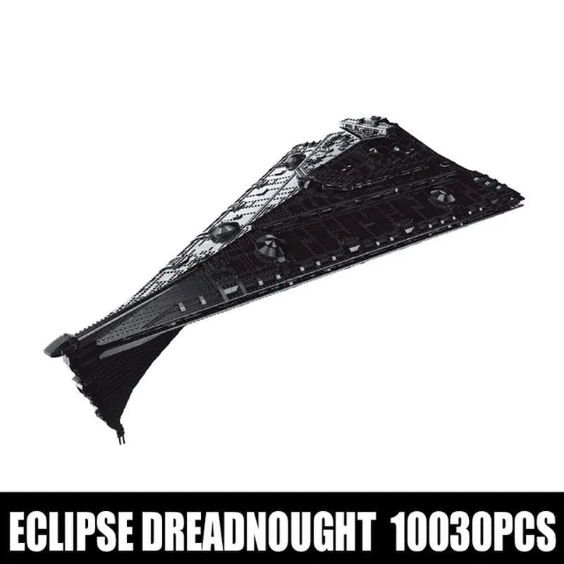 Mould King MOC Building Block Set: Star Wars Eclipse Class Dreadnought Ship, Model MK21004