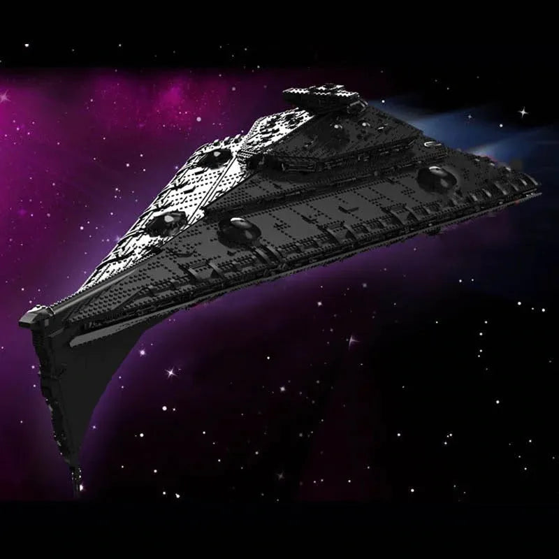 Mould King MOC Building Block Set: Star Wars Eclipse Class Dreadnought Ship, Model MK21004