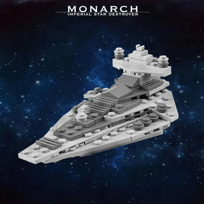 Mould King MOC Building Block Set: Star Wars Eclipse Class Dreadnought Ship, Model MK21004