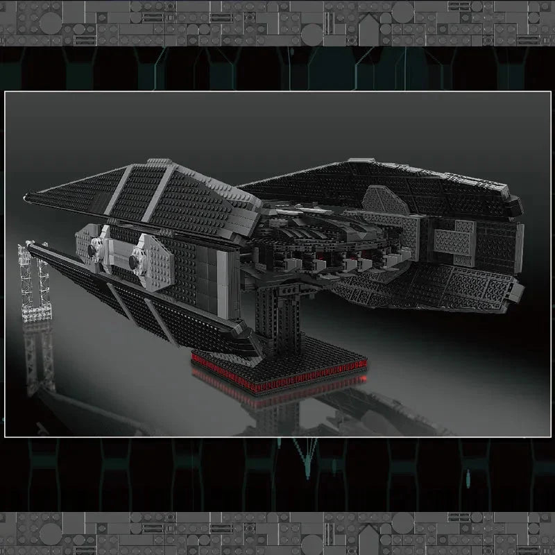 Mould King MOC Building Block Set: Star Wars UCS MOC Kylo Ren Tie Fighter EU