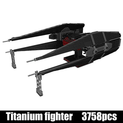 Mould King MOC Building Block Set: Star Wars UCS MOC Kylo Ren Tie Fighter EU