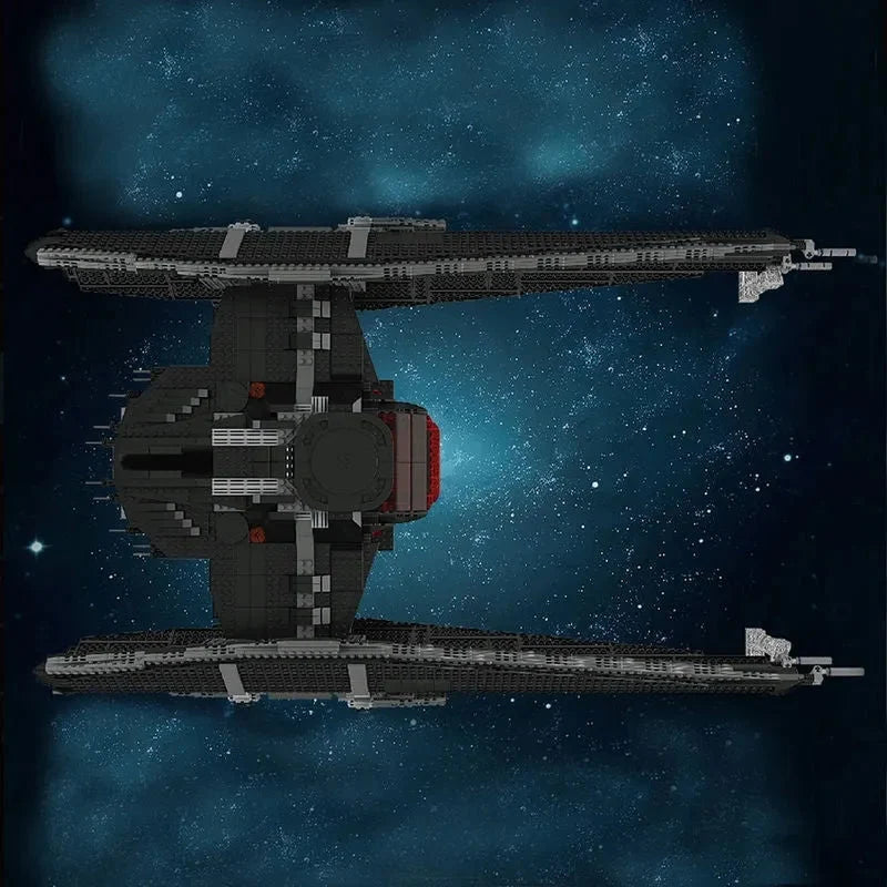 Mould King MOC Building Block Set: Star Wars UCS MOC Kylo Ren Tie Fighter EU