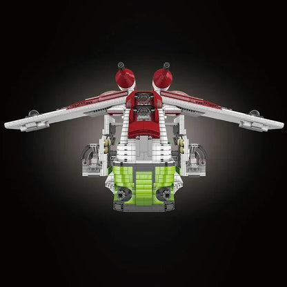 Mould King MOC Building Block Set: Star Wars UCS MOC Republic Gunship Cruiser, Model K21066