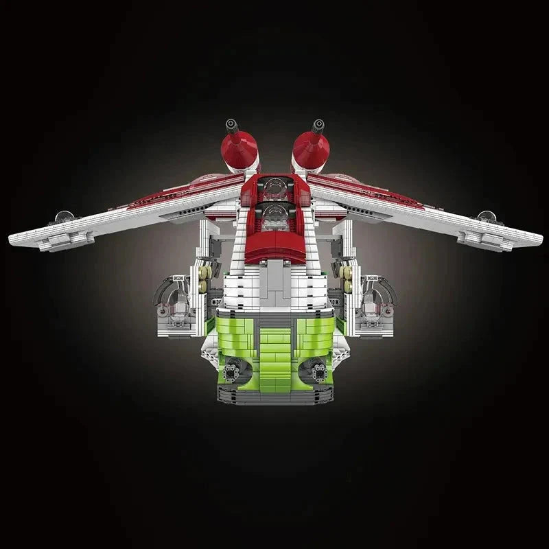 Mould King MOC Building Block Set: Star Wars UCS Republic Gunship Cruiser, Model 21066