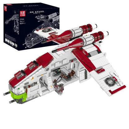 Mould King MOC Building Block Set: Star Wars UCS Republic Gunship Cruiser, Model K21066