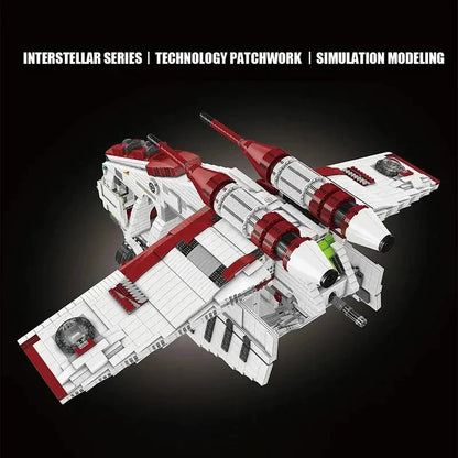 Mould King MOC Building Block Set: Star Wars UCS Republic Gunship Cruiser, Model 21066