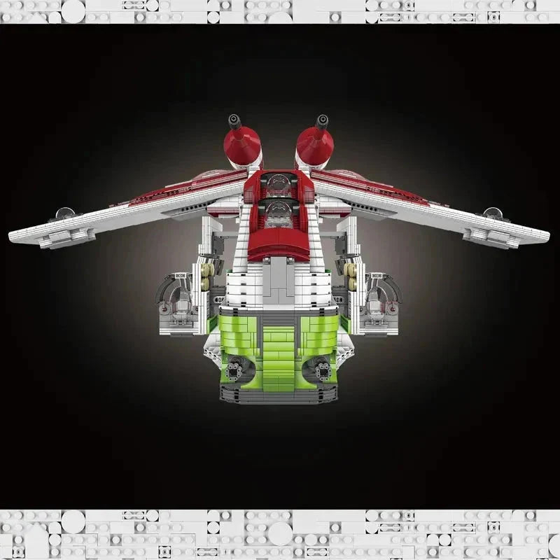 Mould King MOC Building Block Set: Star Wars UCS Republic Gunship Cruiser, Model 21066