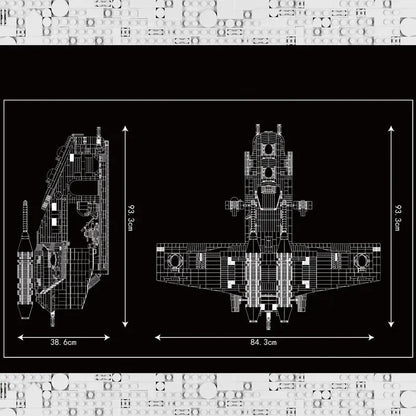 Mould King MOC Building Block Set: Star Wars UCS Republic Gunship Cruiser, Model K21066