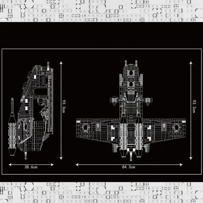 Mould King MOC Building Block Set: Star Wars UCS MOC Republic Gunship Cruiser, Model K21066