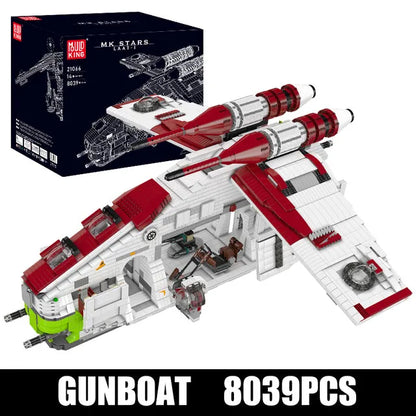 Mould King MOC Building Block Set: Star Wars UCS Republic Gunship Cruiser, Model K21066