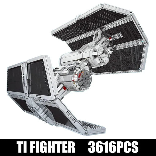 Mould King MOC Building Block Set: Star Wars UCS Tie Bomber Fighter 21048, Model K21048