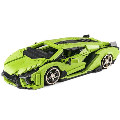 Mould King MOC Building Block Set: Super Sport Lambo Sian Racing Car 10011