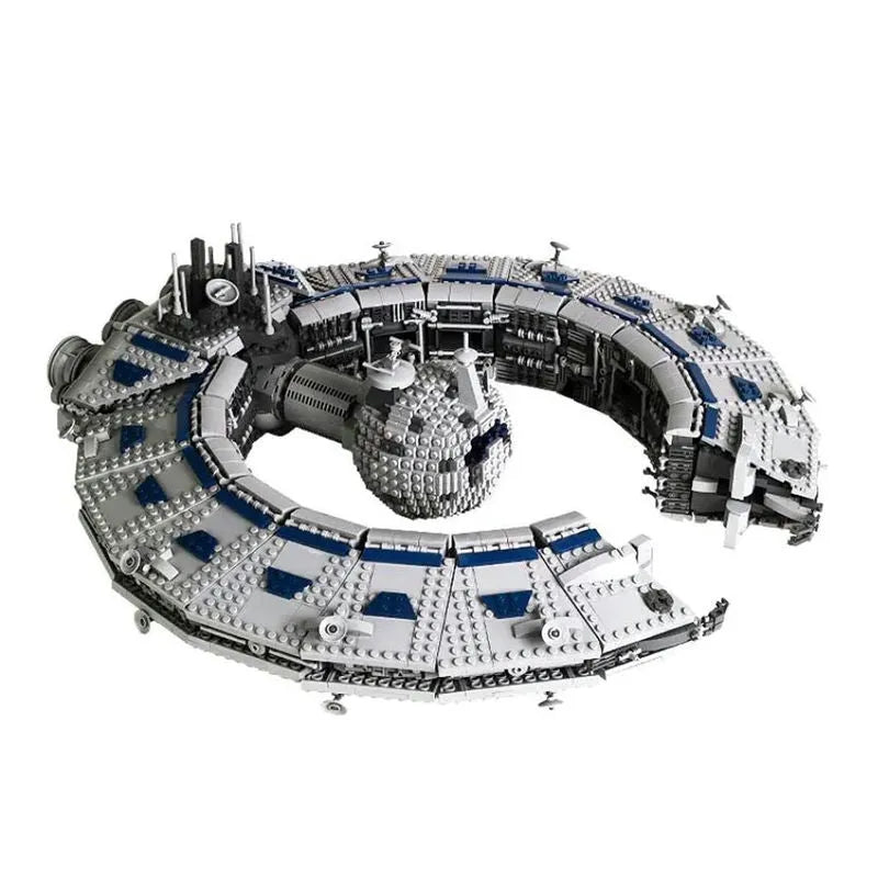 Mould King MOC Building Block Set: UCS Star Wars Lucrehulk Star Control Ship 21008, Model MK21008