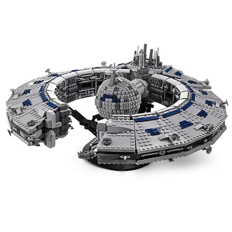 Mould King MOC Building Block Set: UCS Star Wars Lucrehulk Star Control Ship 21008, Model MK21008