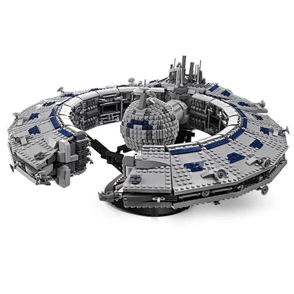 Mould King MOC Building Block Set: UCS Star Wars Lucrehulk Star Control Ship 21008, Model MK21008