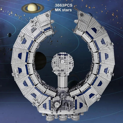Mould King MOC Building Block Set: UCS Star Wars Lucrehulk Star Control Ship 21008, Model MK21008