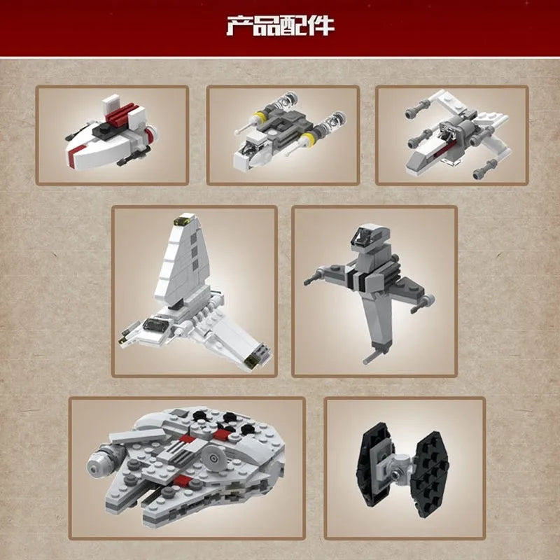 Mould King MOC Building Block Set: Star Wars MOC 21001 UCS Nebulon B Medical Frigate, Model K21001