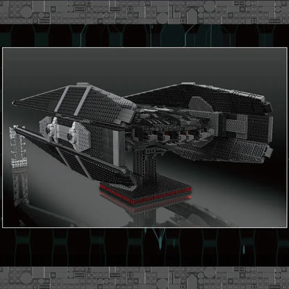 Mould King MOC Building Block Set: Star Wars MOC 21025 UCS Kylo Ren Tie Fighter
