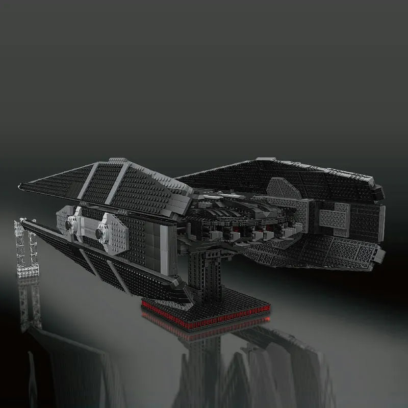 Mould King MOC Building Block Set: Star Wars MOC 21025 UCS Kylo Ren Tie Fighter