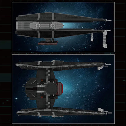 Mould King MOC Building Block Set: Star Wars MOC 21025 UCS Kylo Ren Tie Fighter