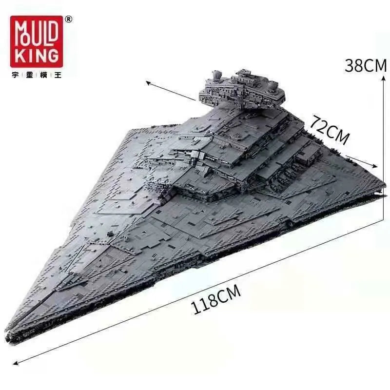 Mould King MOC Building Block Set: Star Wars MOC ISD Monarch Imperial Destroyer 13135