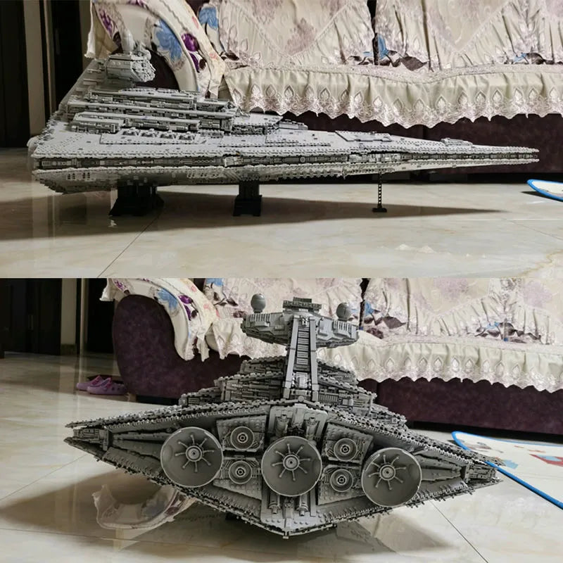Mould King MOC Building Block Set: Star Wars MOC ISD Monarch Imperial Destroyer 13135