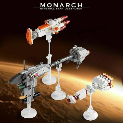 Mould King MOC Building Block Set: Star Wars MOC ISD Monarch Imperial Destroyer 13135