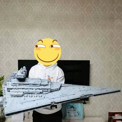 Mould King MOC Building Block Set: Star Wars MOC ISD Monarch Imperial Destroyer 13135