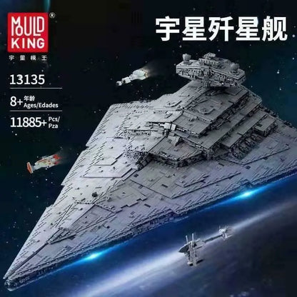 Mould King MOC Building Block Set: Star Wars MOC ISD Monarch Imperial Destroyer 13135