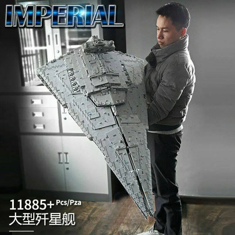 Mould King MOC Building Block Set: Star Wars MOC ISD Monarch Imperial Destroyer 13135