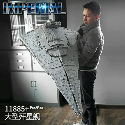 Mould King MOC Building Block Set: Star Wars MOC ISD Monarch Imperial Destroyer 13135