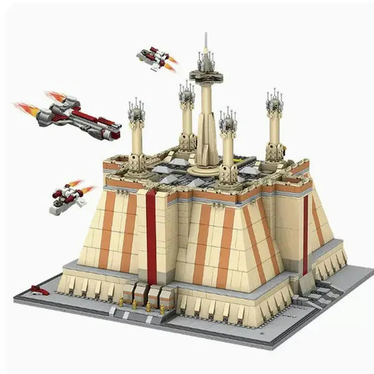 Mould King MOC Building Block Set: Star Wars MOC UCS Jedi Temple Building 21036