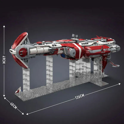 Mould King MOC Building Block Set: Star Wars MOC UCS Old Republic Escort Cruiser Ship, Model K21002