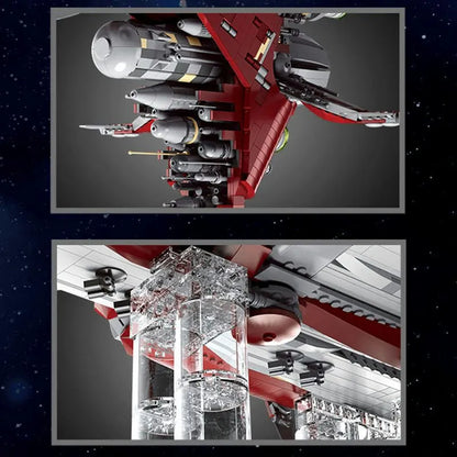 Mould King MOC Building Block Set: Star Wars MOC UCS Old Republic Escort Cruiser Ship, Model K21002