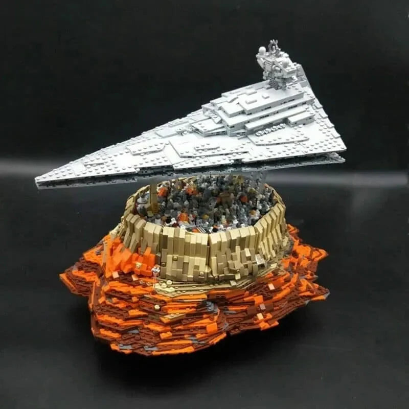 Mould King MOC Building Block Set: Star Wars MOC UCS The Empire Over Jedha City, Model K21007 / 18916