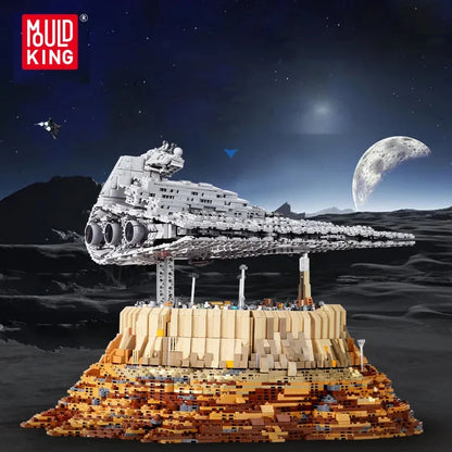 Mould King MOC Building Block Set: Star Wars MOC UCS The Empire Over Jedha City, Model K21007 / 18916