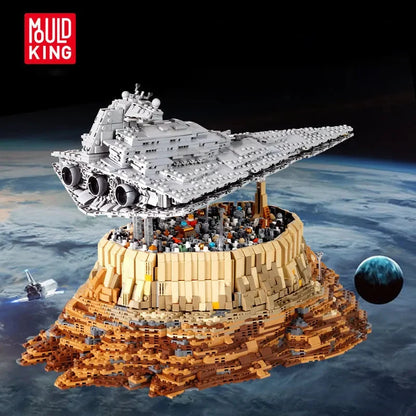 Mould King MOC Building Block Set: Star Wars MOC UCS The Empire Over Jedha City, Model K21007 / 18916