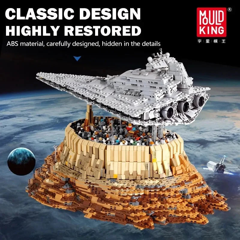 Mould King MOC Building Block Set: Star Wars MOC UCS The Empire Over Jedha City, Model K21007 / 18916