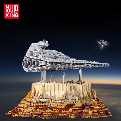 Mould King MOC Building Block Set: Star Wars MOC UCS The Empire Over Jedha City, Model K21007 / 18916