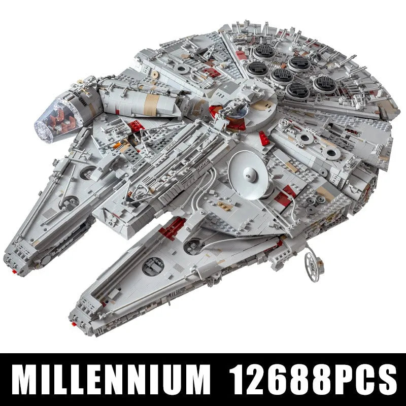 Mould King MOC Building Block Set: Star Wars UCS MOC Millennium Falcon MK2 21026