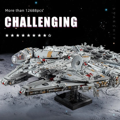 Mould King MOC Building Block Set: Star Wars UCS MOC Millennium Falcon MK2 21026