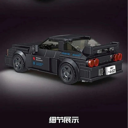 Mould King Building Block Set: Supercar Mini Nissan GTR32 Racing Sports Car 27014, Model K27014