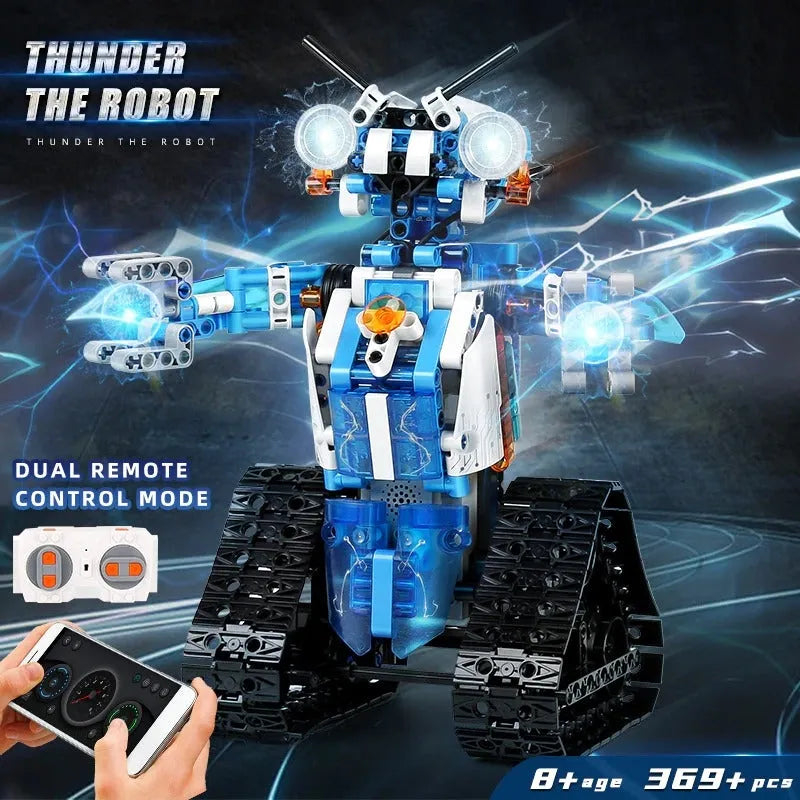 Mould King Motorized Building Block Set: APP RC Expert STEM Robot Programming, Model 15059